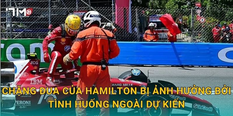 Hamilton gặp sự cố F1: 7m cập nhật diễn biến đáng lo 2 Chặng đua của Hamilton bị ảnh hưởng bởi tình huống ngoài dự kiến