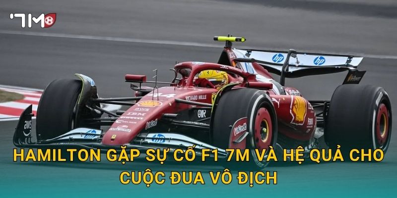 Hamilton gặp sự cố F1: 7m cập nhật diễn biến đáng lo 3 Hamilton gặp sự cố F1 7m và hệ quả cho cuộc đua vô địch